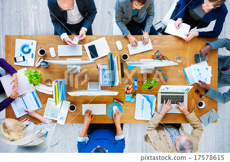 Business People Technology Working Office Concept 17578615