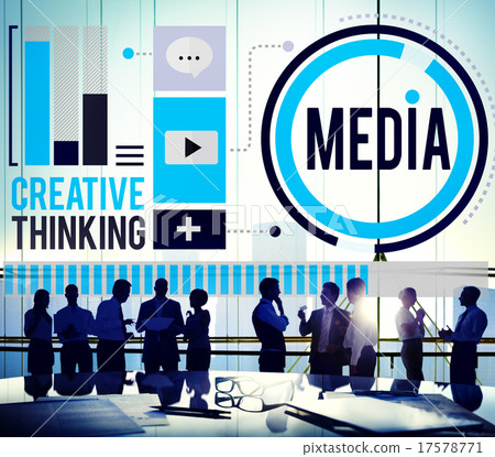 Media Communication Connect Creative Thinking Concept 17578771