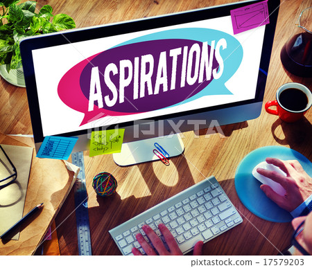 Aspirations Innovation Goal Target Strategy Concept Aspirations Innovation Goal Target Strategy Concept 17579203