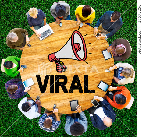 Viral Marketing Spread Review Event Feedback Concept Viral Marketing Spread Review Event Feedback Concept 17579250