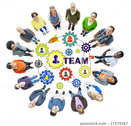 People Connection Togetherness Gear Corporate Team Concept People Connection Togetherness Gear Corporate Team Concept 17579367