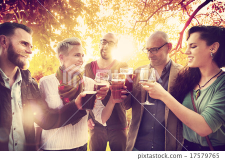 Diverse People Friends Hanging Out Concept Diverse People Friends Hanging Out Concept 17579765