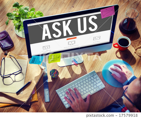Ask Us Inquiries Questions Concerns Contact Concept Ask Us Inquiries Questions Concerns Contact Concept 17579918