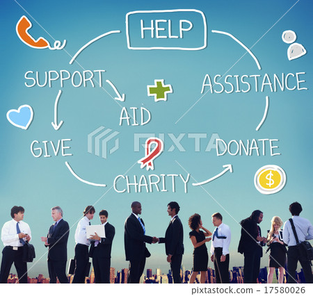 Help Assistance Support Donate Volunteer Concept 17580026
