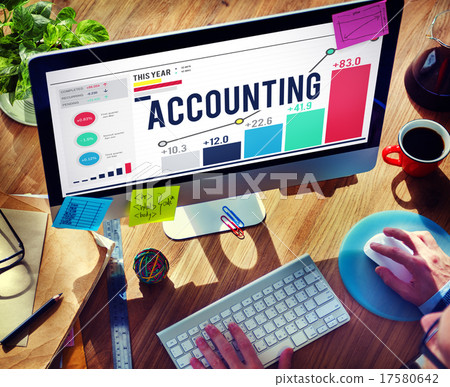 Accounting Economy Financial Banking Revenue Concept 17580642