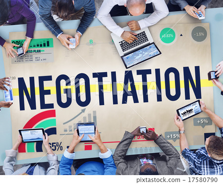 Negotiation Benefit Contract Coorperation Agreement Concept 17580790