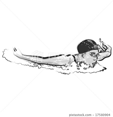 Swimming 2 - Stock Illustration [17580904] - PIXTA