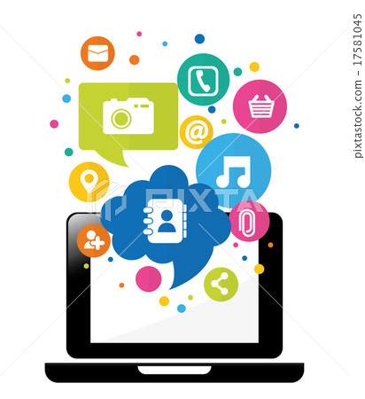 Social media design. Social media design. 17581045