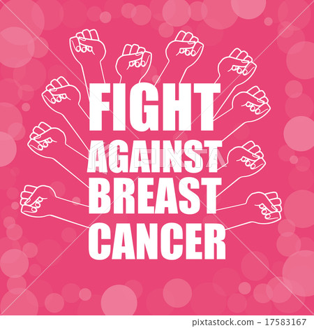 Fight against breast cancer Fight against breast cancer 17583167