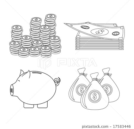 Money design. 17583446