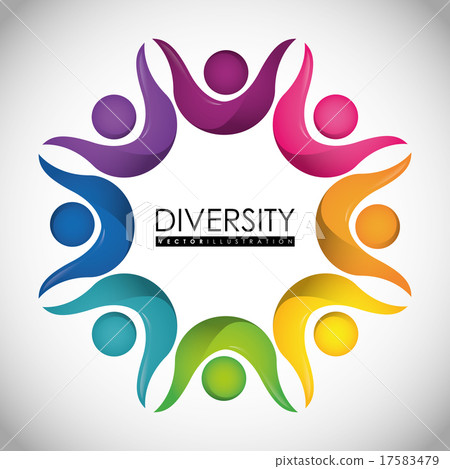 Diversity people design - Stock Illustration [17583479] - PIXTA
