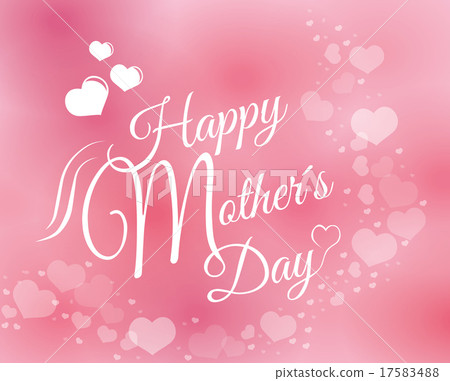 Happy mothers day card design. 17583488