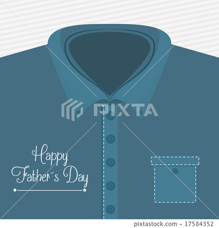 Happy fathers day card design. 17584352