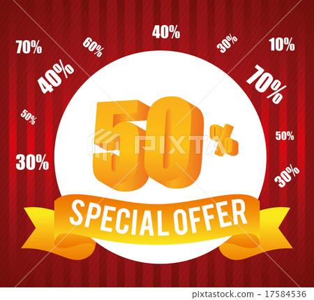 Special offer design. 17584536