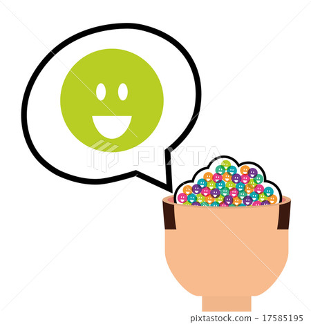 Think positive design. - Stock Illustration [17585195] - PIXTA
