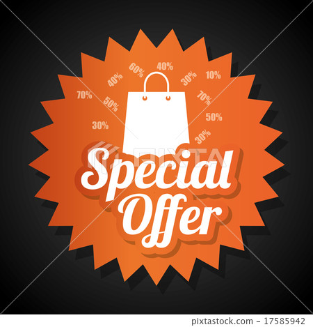 Special offer design. 17585942