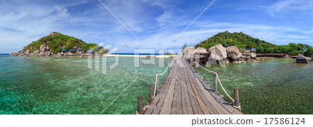 Nangyuan island, Suratthani, Southern of Thailand Nangyuan island, Suratthani, Southern of Thailand 17586124