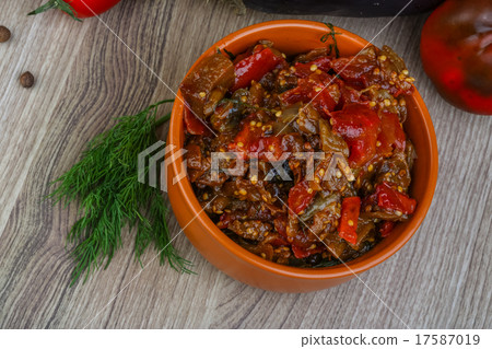 Eggplant caviar 17587019