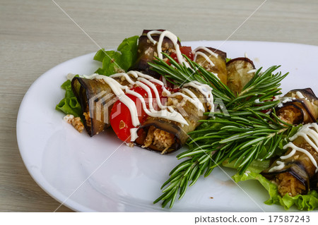 Eggplant roll 17587243