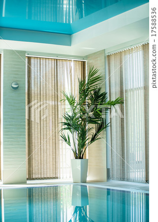 Luxury swimming pools in a spa hotel Luxury swimming pools in a spa hotel 17588536