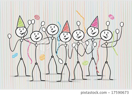 celebration with people celebration with people 17590673