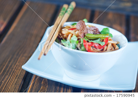 noodles with meat noodles with meat 17590945