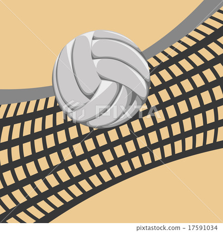 Volleyball design 17591034