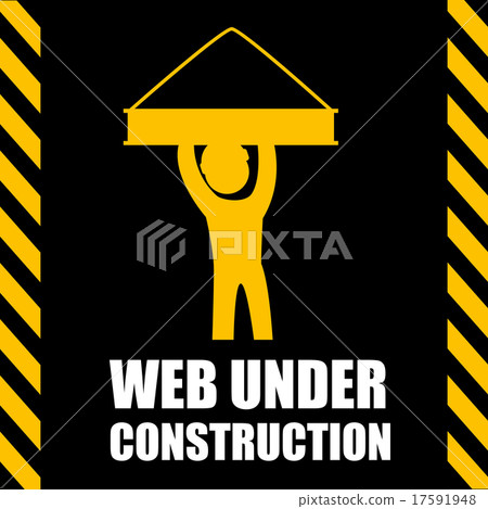 Under construction design Under construction design 17591948