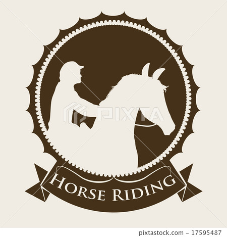 Horse Riding design - Stock Illustration [17595487] - PIXTA