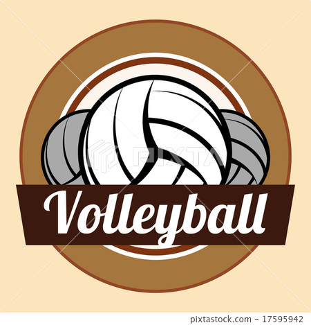 Volleyball design 17595942