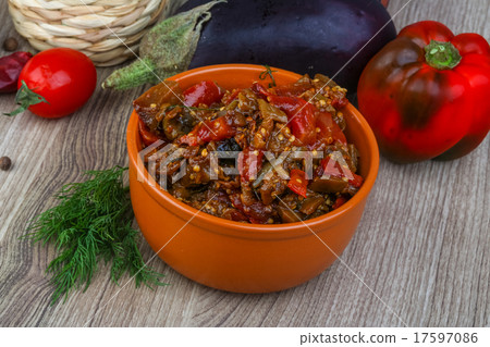 Eggplant caviar 17597086