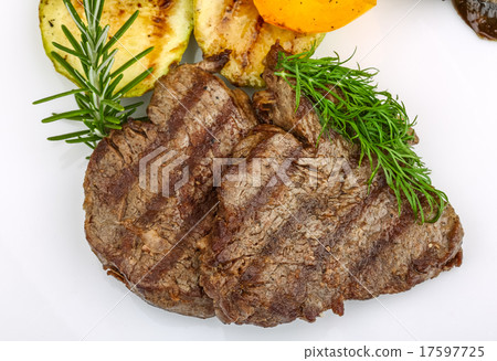 Grilled Veal steak Grilled Veal steak 17597725