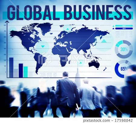 Global Business International Growth Internet Concept 17598842