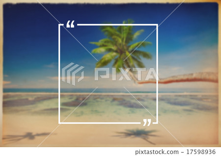 Holiday Summer Vacation Frame Pattern Concept 17598936