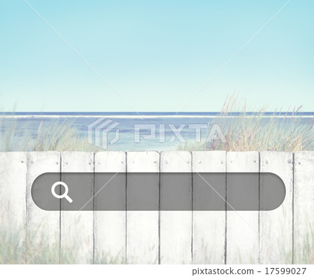 Beach Fence Relaxing Scenics Sea Concept 17599027