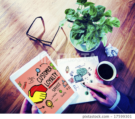 Customer Loyalty Satisfaction Support Strategy Service Concept 17599301