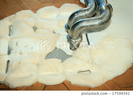 Foam in the filtration of beer 17599341