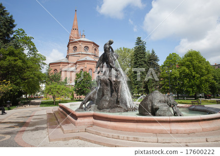 The Deluge Fountain in in Bydgoszcz The Deluge Fountain in in Bydgoszcz 17600222