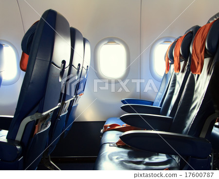 Chairs in the airplane 17600787