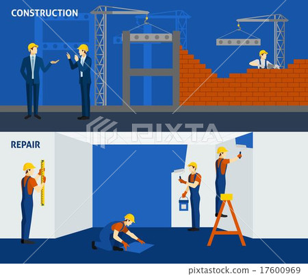 Building construction repair flat horizontal 17600969