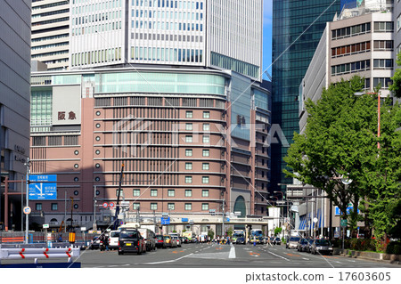 The streets of Osaka Umeda The streets of Osaka Umeda 17603605
