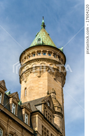 A tower in Luxembourg city 17604220