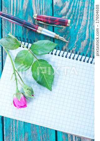 flowers and sheet for note flowers and sheet for note 17604688