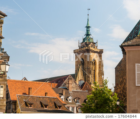 Roofs of Colmar town - Alsace, France 17604844