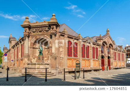Covered market of Colmar - Alsace, France Covered market of Colmar - Alsace, France 17604851