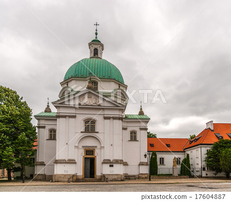 St. Kazimierz Church in Warsaw - Poland St. Kazimierz Church in Warsaw - Poland 17604887