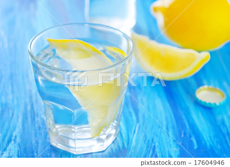 water with lemon water with lemon 17604946