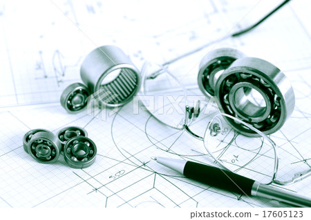 Ball Bearings On Draft 17605123