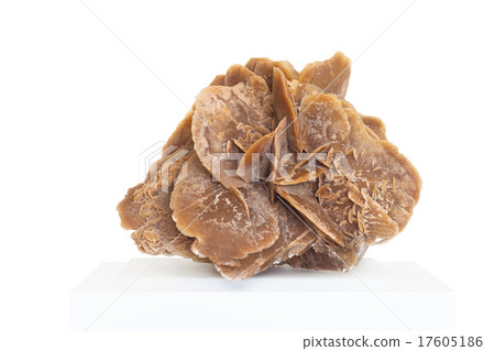 Desert rose,rock composed of gypsum,water and sand 17605186