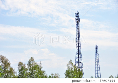 radio tower radio tower 17607354